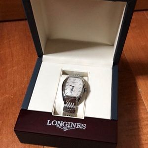 Authentic LIKE NEW Longines Evidenza Automatic Steel Mens Dress Watch L2.642.4